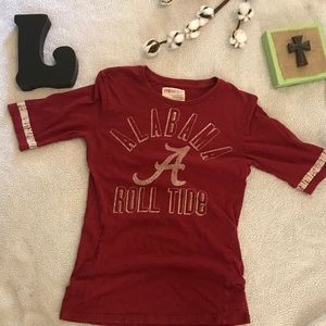 Alabama Crimson Tide Game Day 1/2sleeve tee- Lg